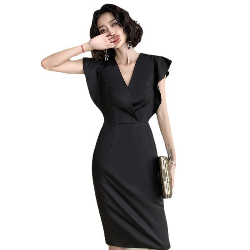 Temperament Banquet Evening Dress Fashionable And Slim