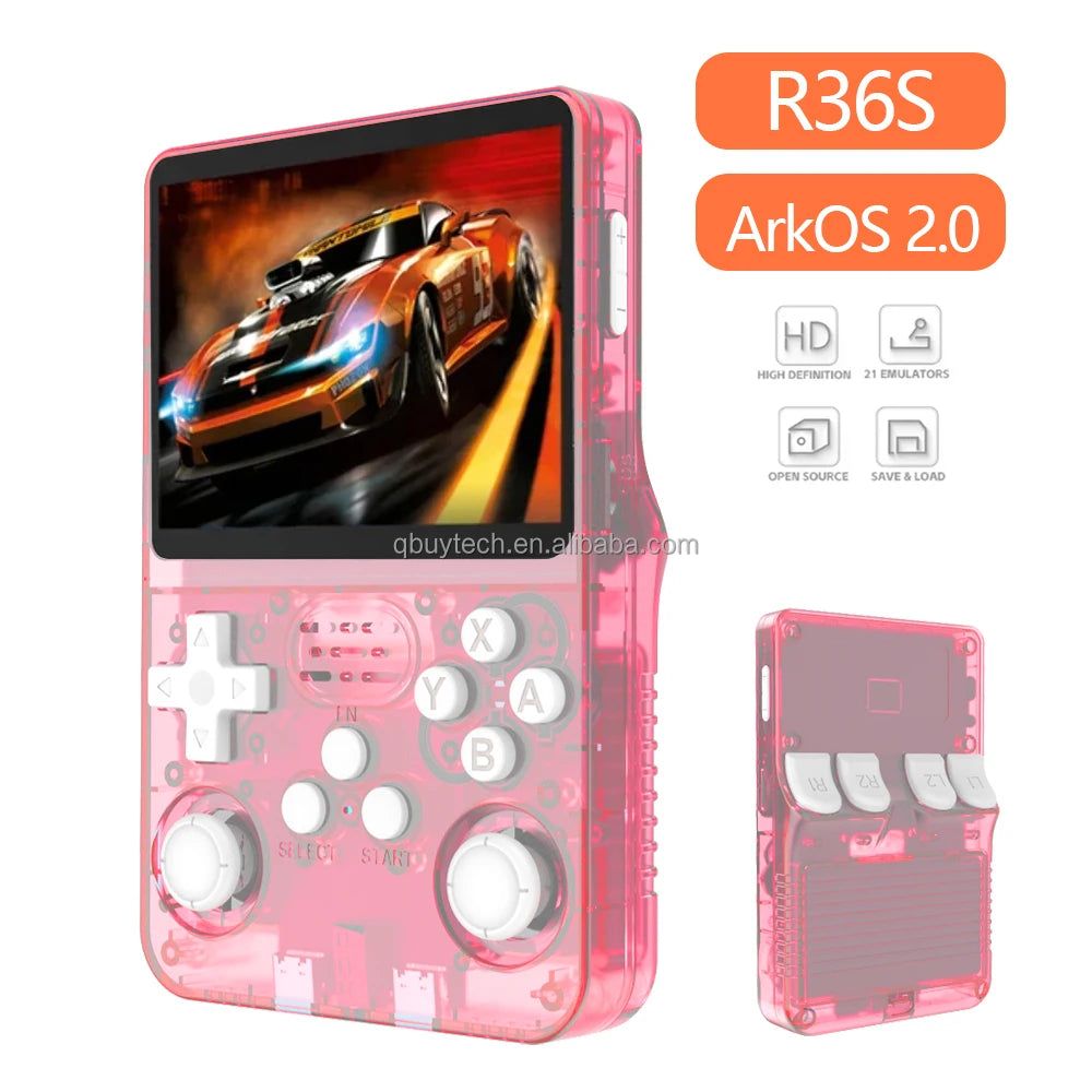 Arkos R36S 3.5 Inch IPS Screen Retro Handheld Game Console