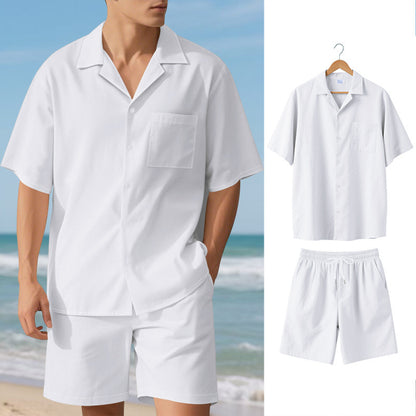 Men's Summer Suit Loose Casual Light Luxury