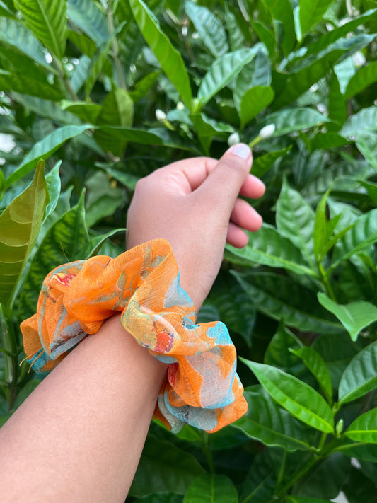 Scrunchie Orange